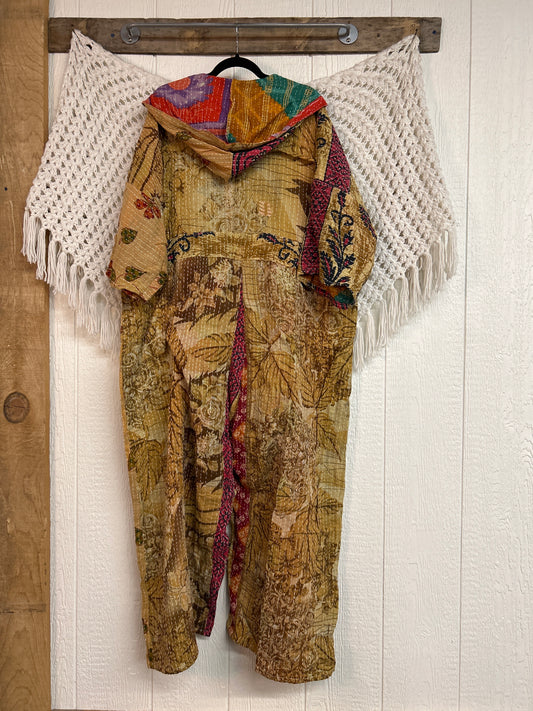 Kantha Zen Hoodie Jumpsuit 0925 235