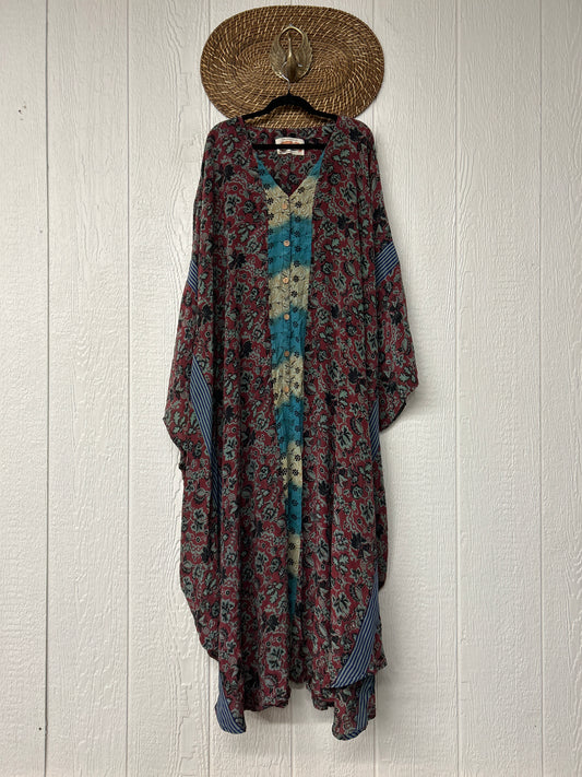 Crepe Sari Bowie Muu Dress 0826 236