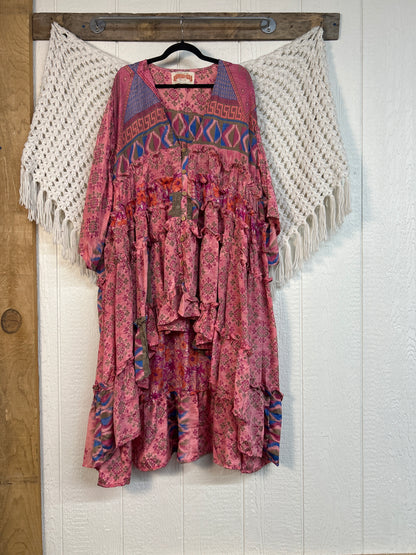 Rasgulla Sari Rhiannon Kimono 0826 098
