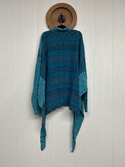 Crepe Sari Nirvana Button Down 1125 258