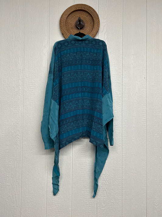 Crepe Sari Nirvana Button Down 1125 258