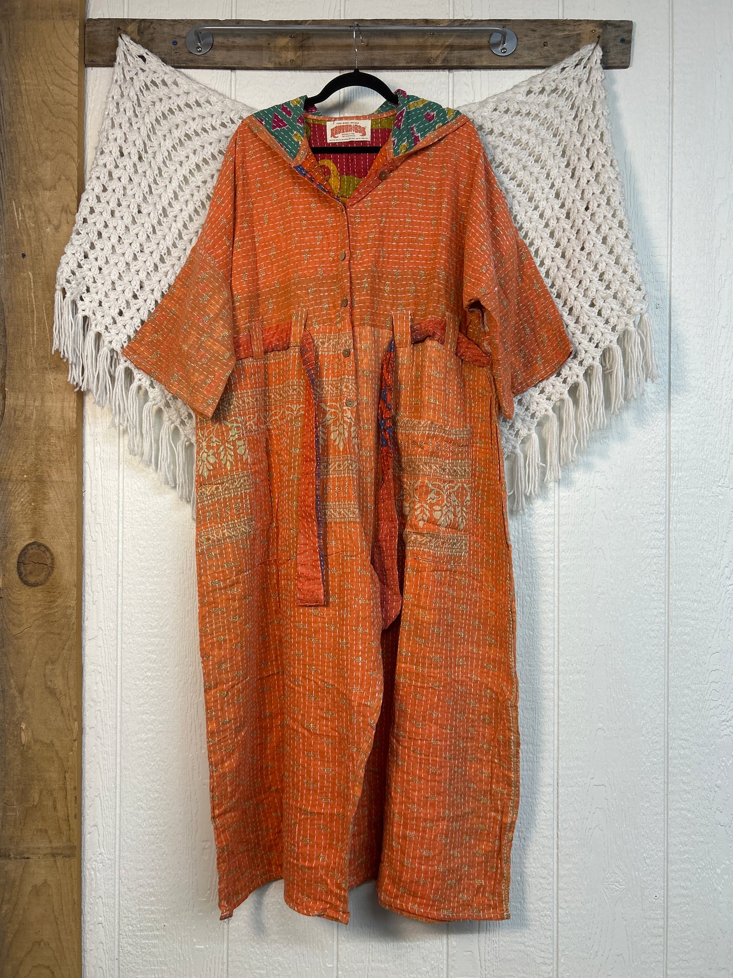 Pareo Kantha Zen Hoodie Jumpsuit 0726 136