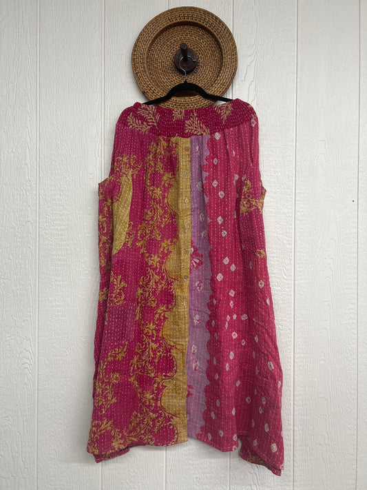 Pareo Kantha Butterfly Cargo Skirt 0426 274