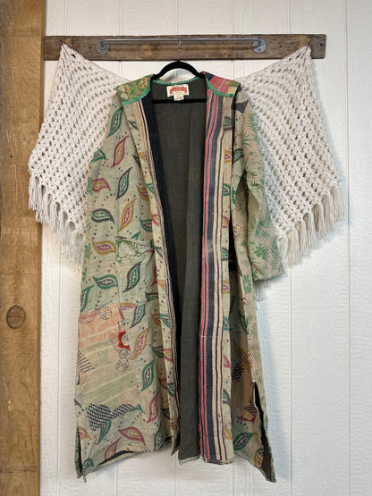 Fine Kantha Rising Sun Coat 1125 262