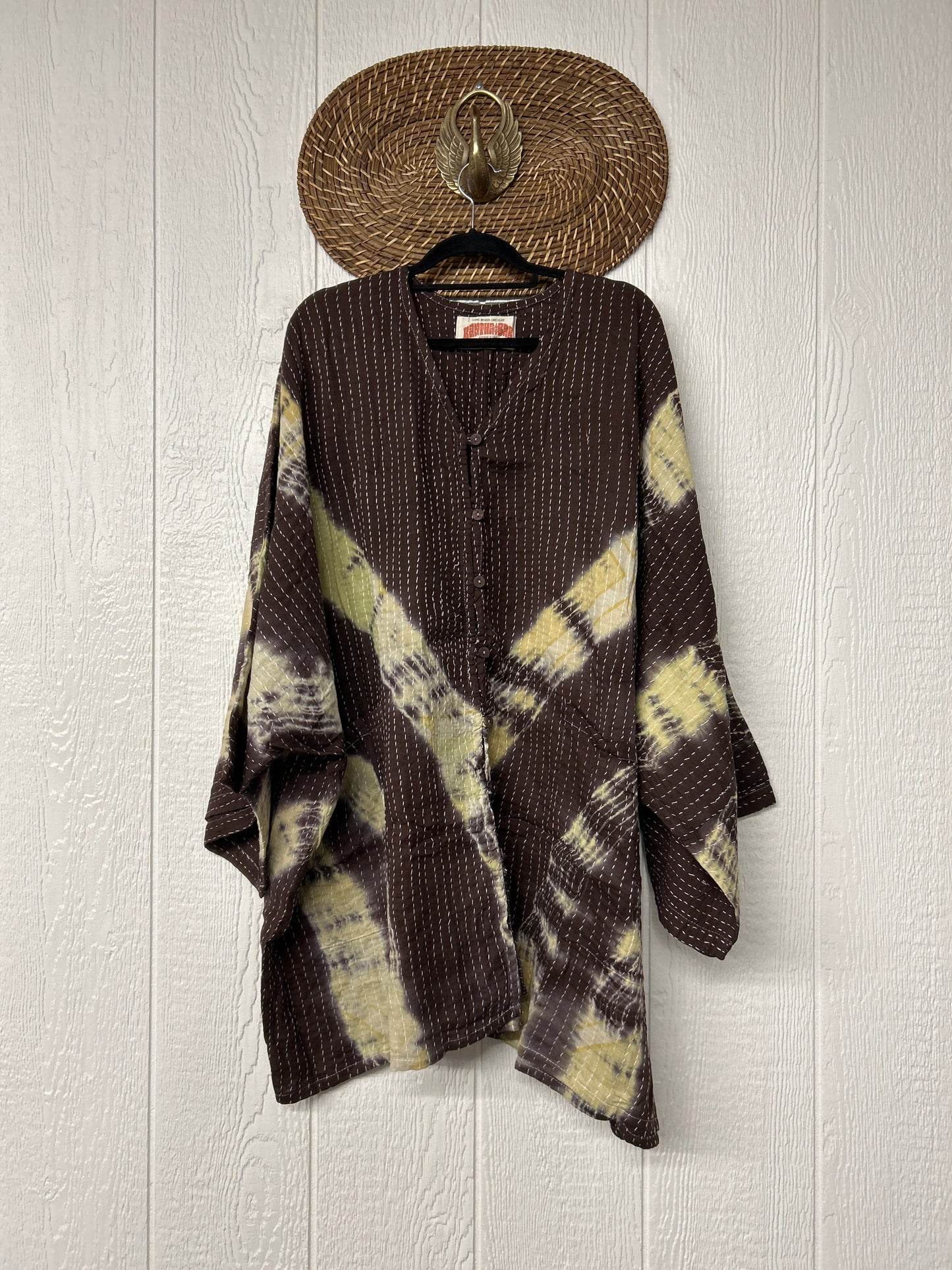 Pareo Kantha Gaia Button-Down Kimono 0526 039