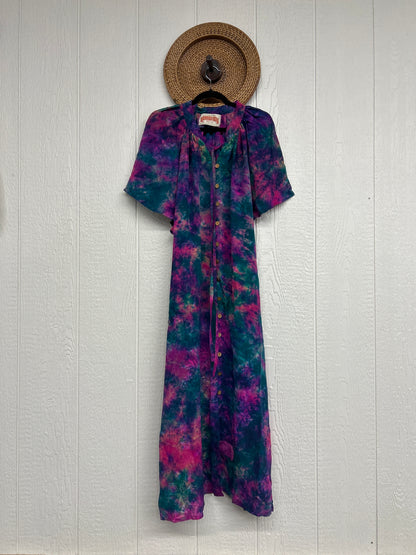 Crepe Sari Summer Woodstock Duster 0626 009