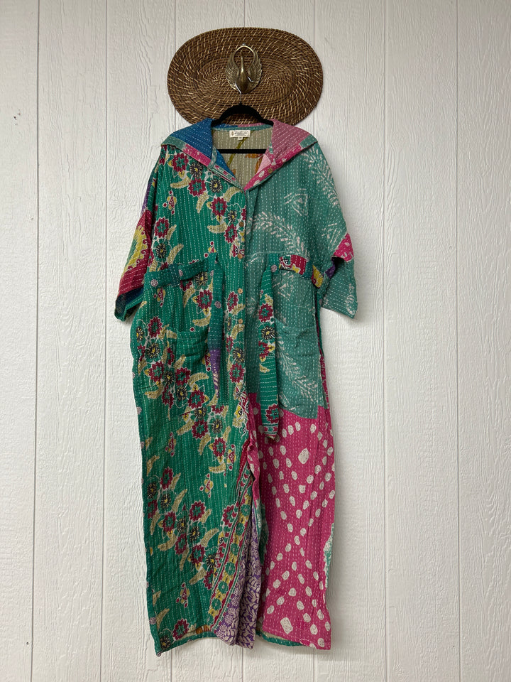 Kantha Zen Hoodie Jumpsuit 0125 059