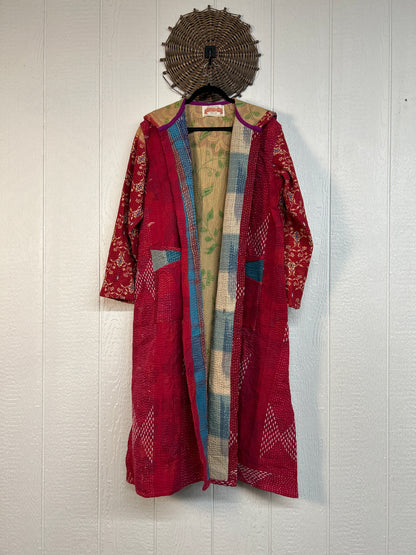 Fine Kantha Rising Sun Coat 1026 173