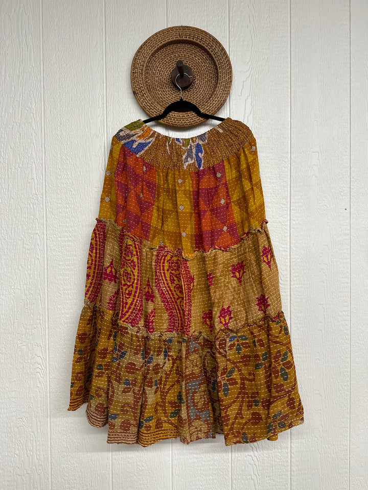 Kantha Monarch Maxi Skirt 0924 067