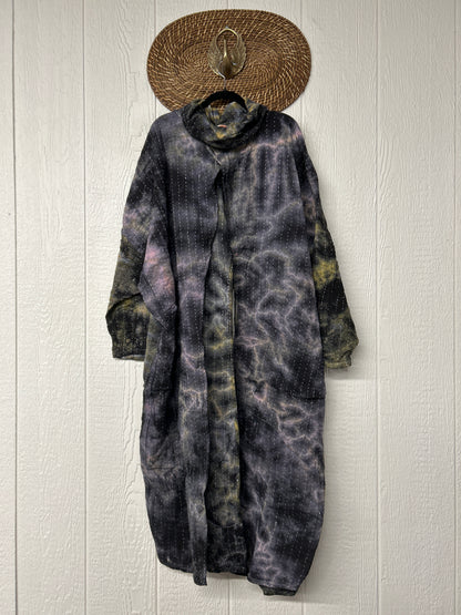 Aura Edit Koverlet Cowl Split Pullover 1026 013