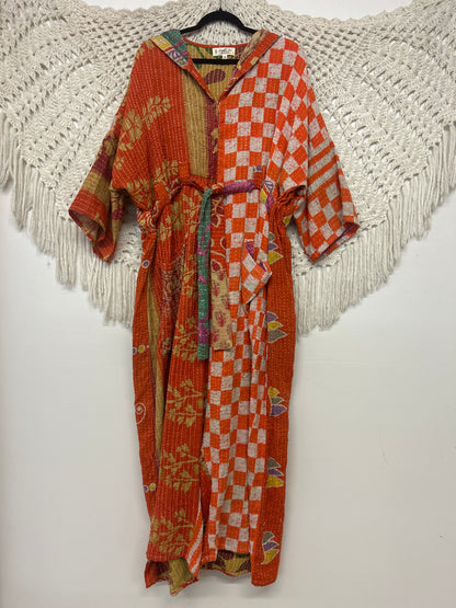 Kantha Zen Hoodie Jumpsuit - Retail