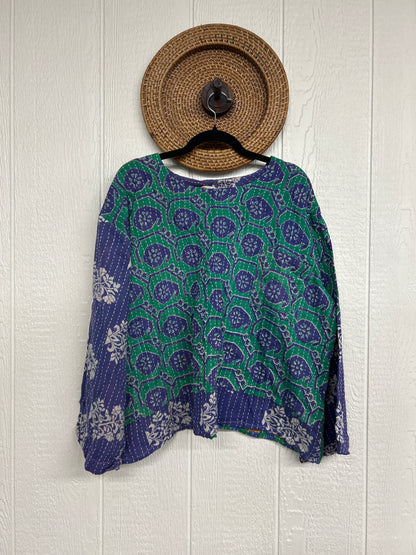 Pareo Kantha Wanderer Pocket Crop Top 0226 030