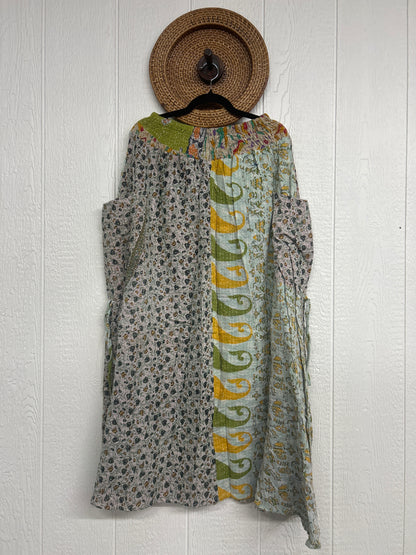 Pareo Kantha Butterfly Cargo Skirt 0426 252