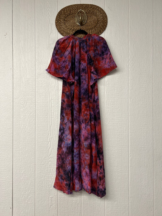 Crepe Sari Summer Woodstock Duster 0626 147