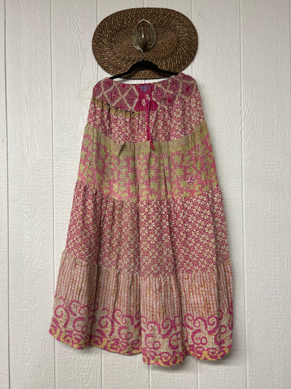Pareo Kantha Lotus Maxi Skirt 0826 129