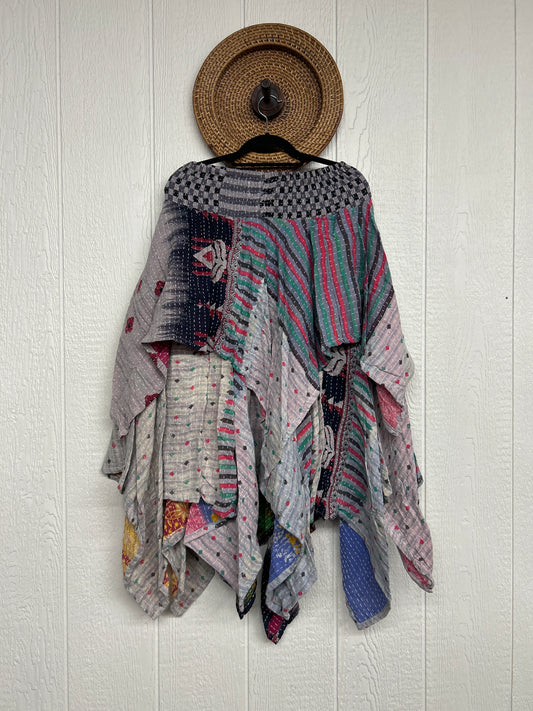 Pareo Kantha Pixie Skirt 0426 193