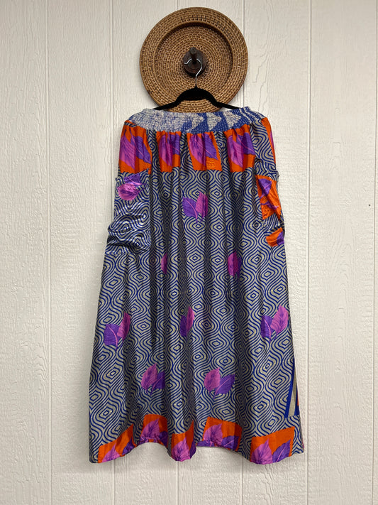 Rasgulla Sari Butterfly Cargo Skirt 0126 012