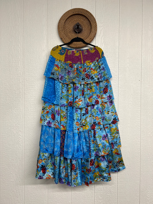 Rasgulla Sari Venus Ruffle Maxi 1125 231