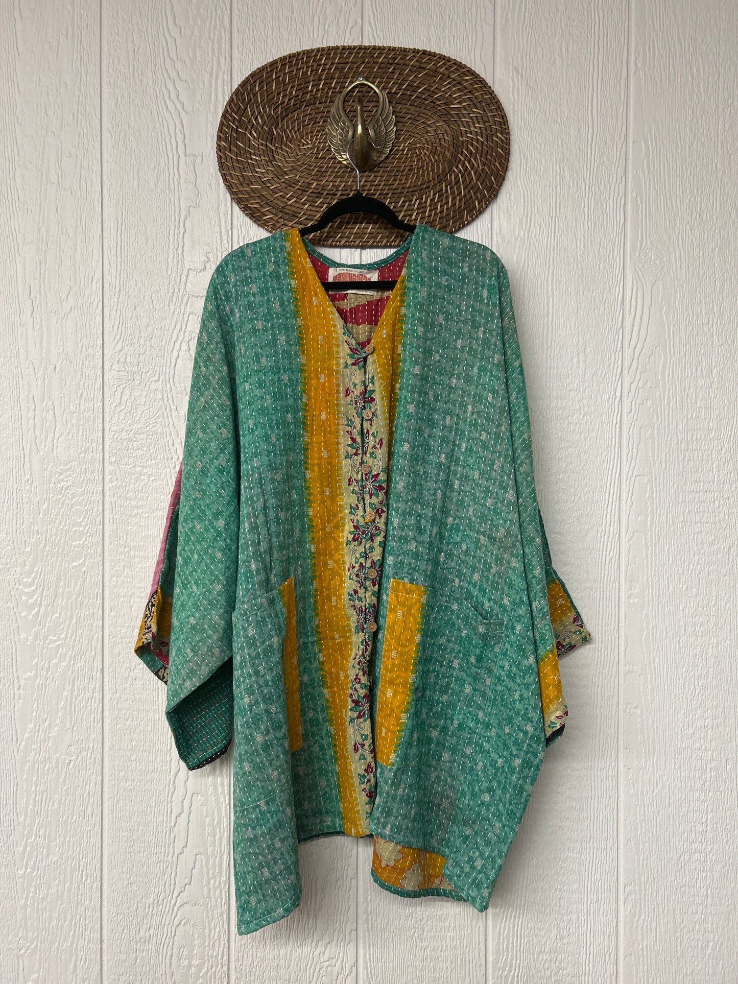 Pareo Kantha Gaia Button-Down Kimono 0126 233
