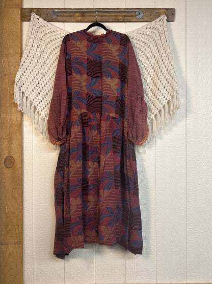 Crepe Sari Evermore Kimono 0326 174