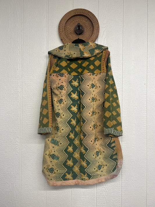 Fine Kantha Drifter Coat 1125 242