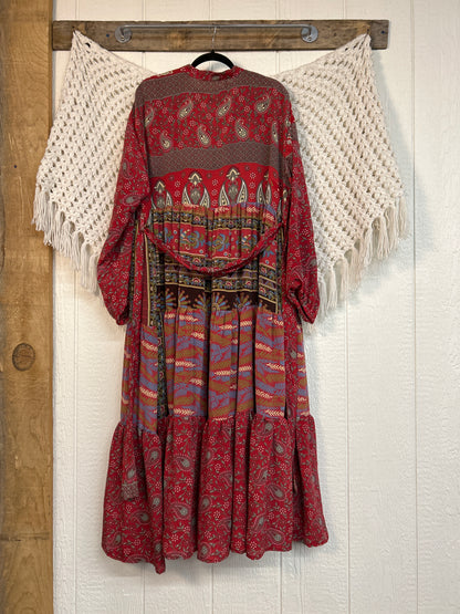 Rasgulla Sari Luminous Maxi Dress 0226 244