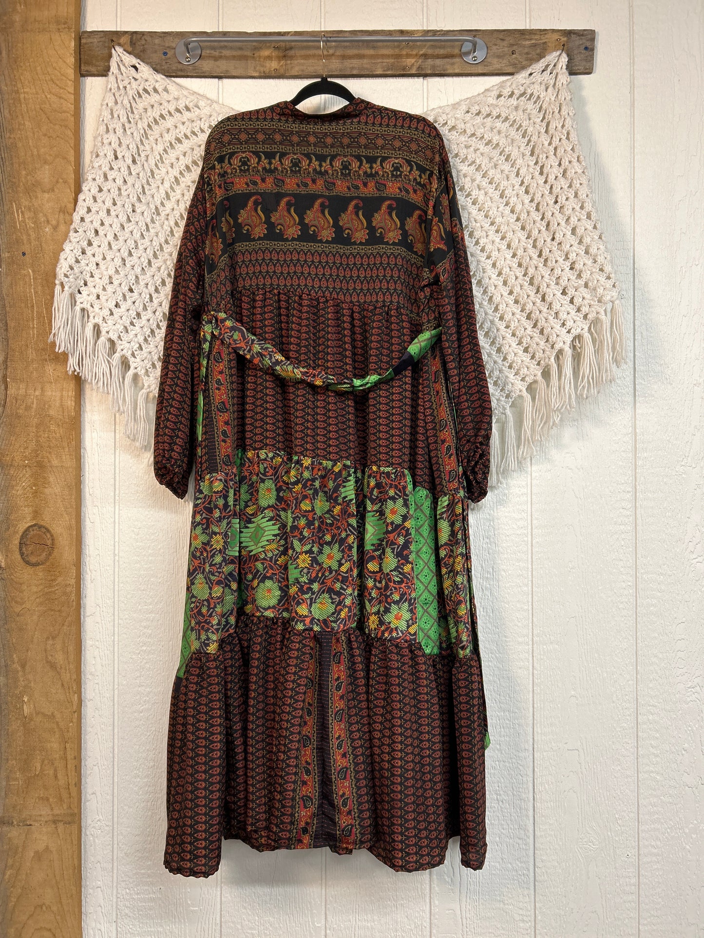 Rasgulla Sari Luminous Maxi Dress 0226 258