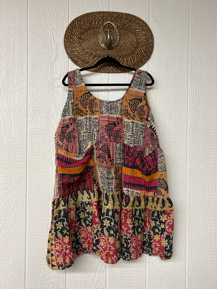 Kantha Meadow Mini Dress 0625 147