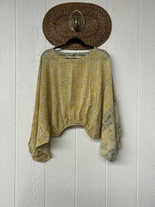 Crepe Sari Luna Crop Top 0126 175