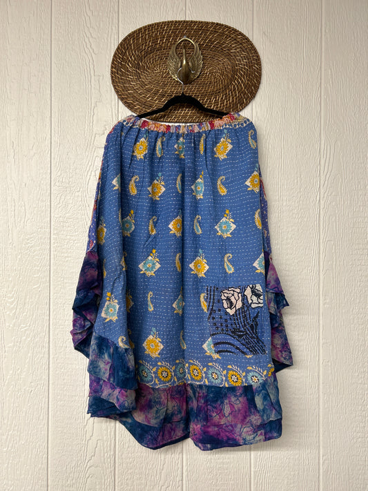 Pareo Kantha Wild Rose Skirt 0426 033