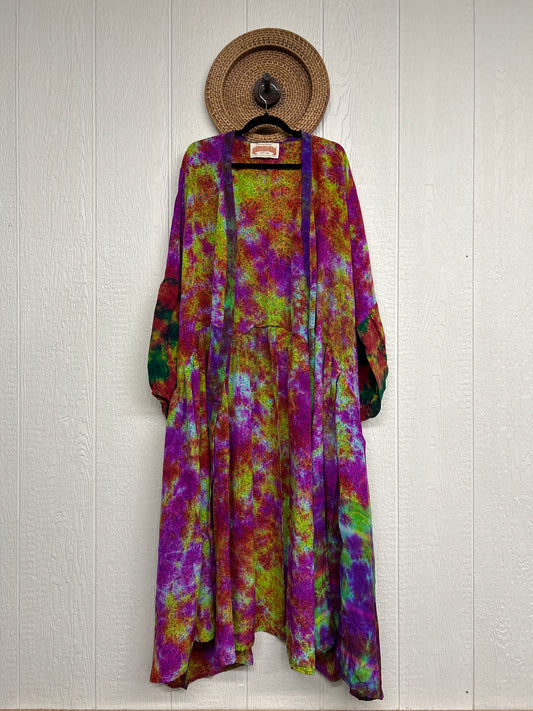 Crepe Sari Evermore Kimono 1026 068