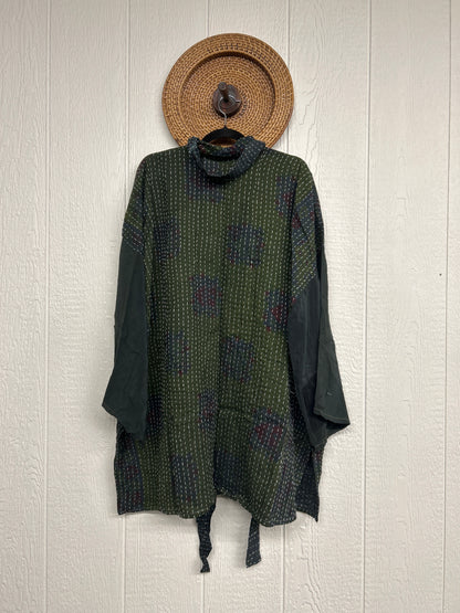 Pareo Kantha Shortie Majestic Kimono 0526 012