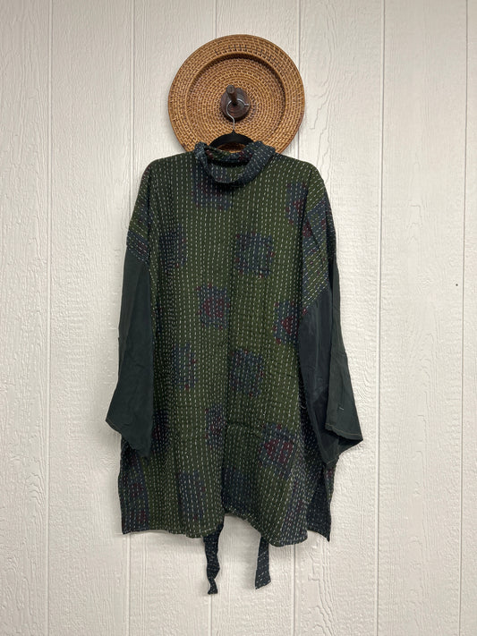 Pareo Kantha Shortie Majestic Kimono 0526 012