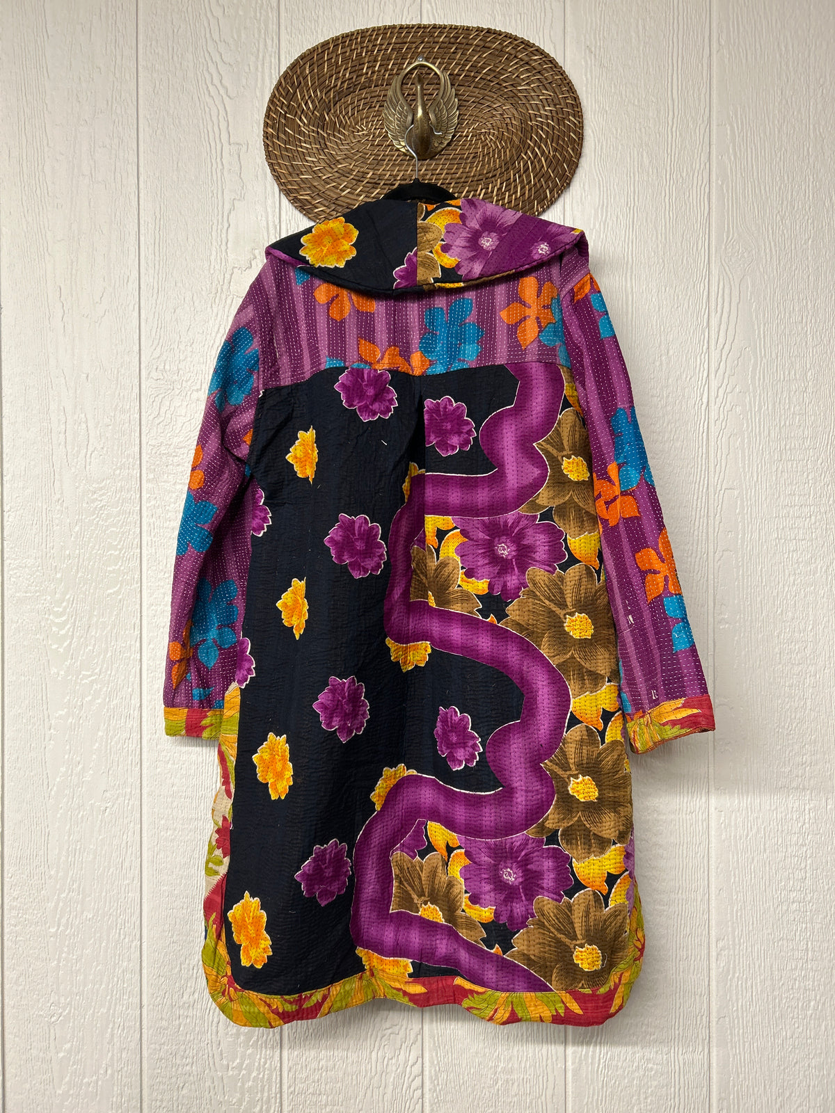 Fine Kantha Drifter Coat 1026 180