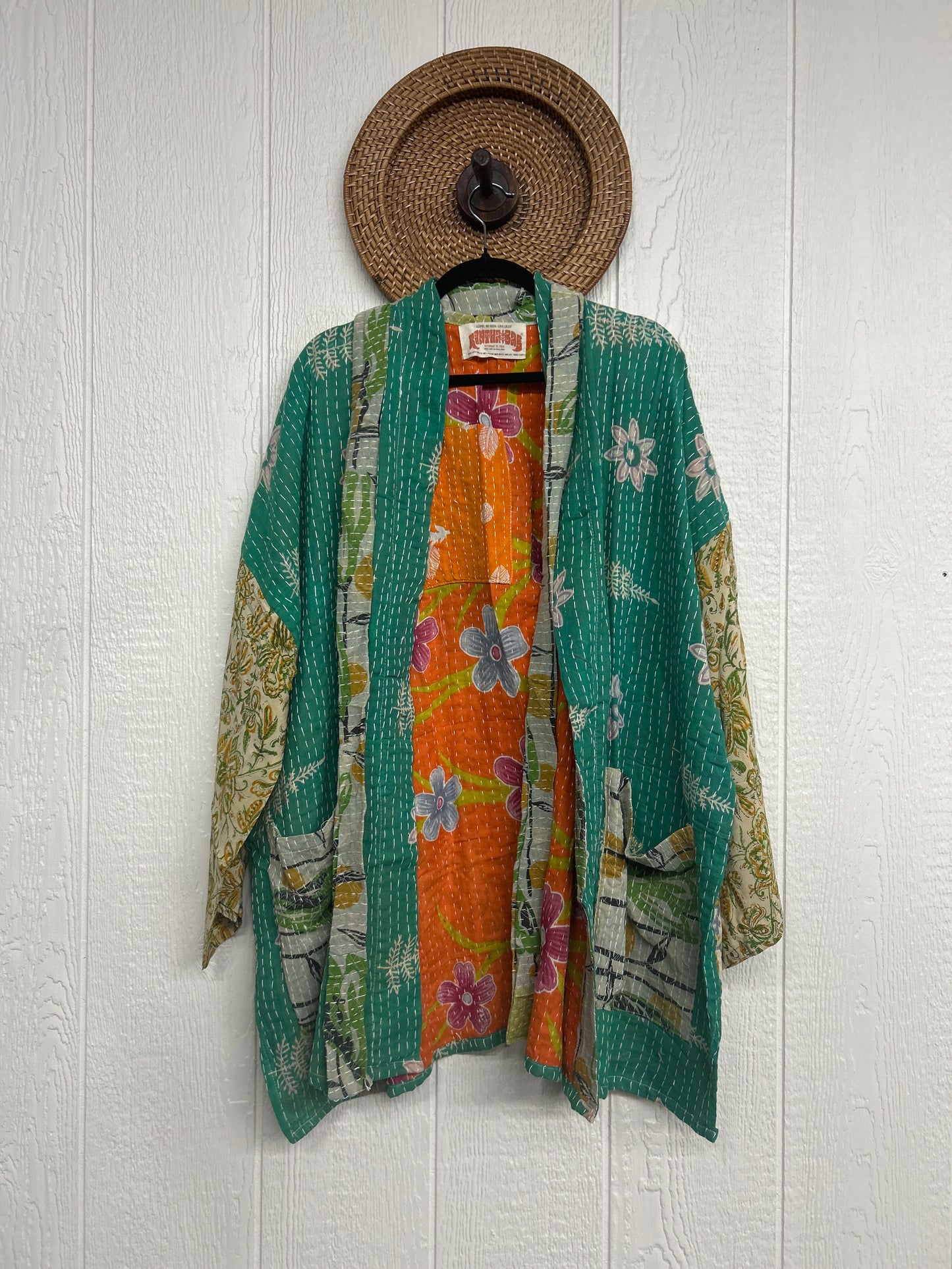 Pareo Kantha Shortie Majestic Kimono 0326 227