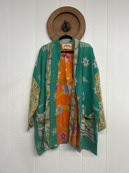 Pareo Kantha Shortie Majestic Kimono 0326 227