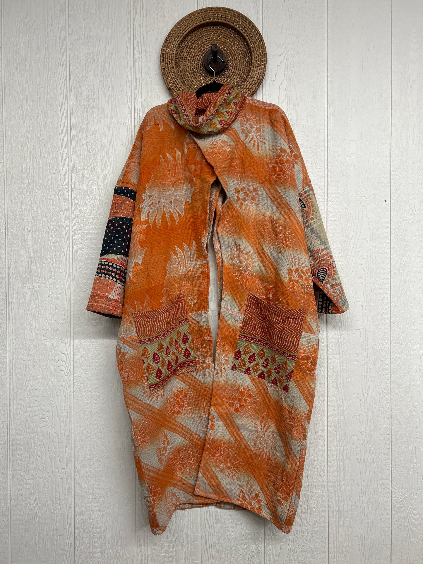 Fine Kantha Cowl Split Pullover 1225 211