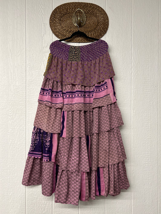 Rasgulla Sari Venus Ruffle Maxi 1125 050