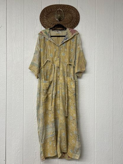 Alchemi Pareo Kantha Zen Hoodie Jumpsuit 0726 001