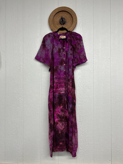 Crepe Sari Summer Woodstock Duster 0626 099