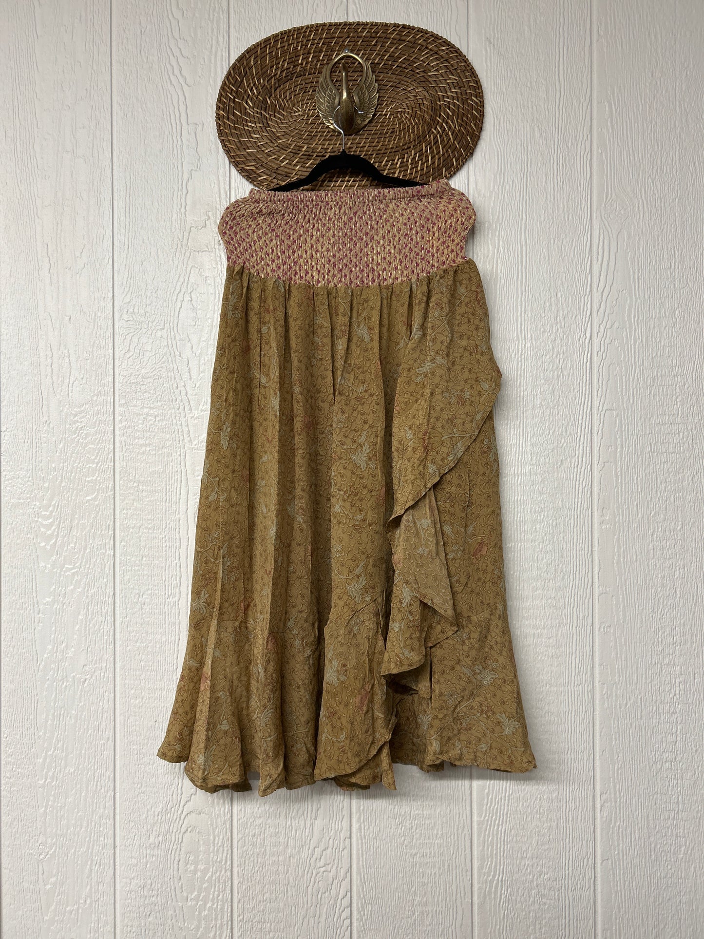 Crepe Sari Inner Peace Wrap Skirt 0626 225
