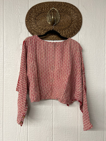 Pareo Kantha In Bloom Cropped Pullover 0326 167
