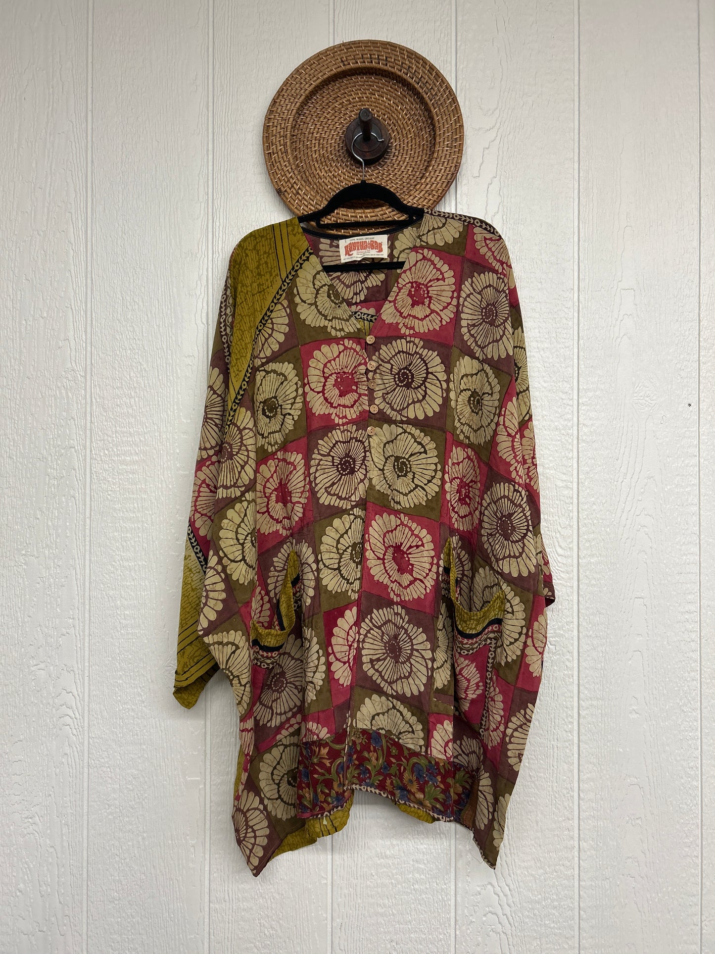 Crepe Sari Gaia Split Tunic 0226 167