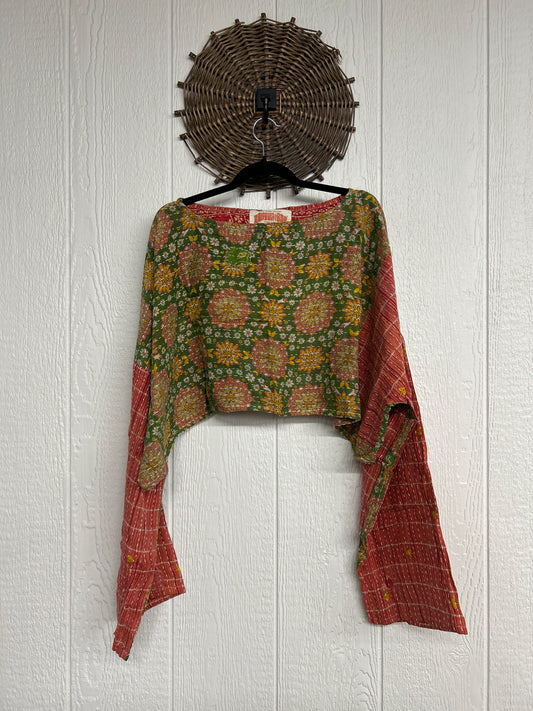 Pareo Kantha Abundance Crop Top 1026 005
