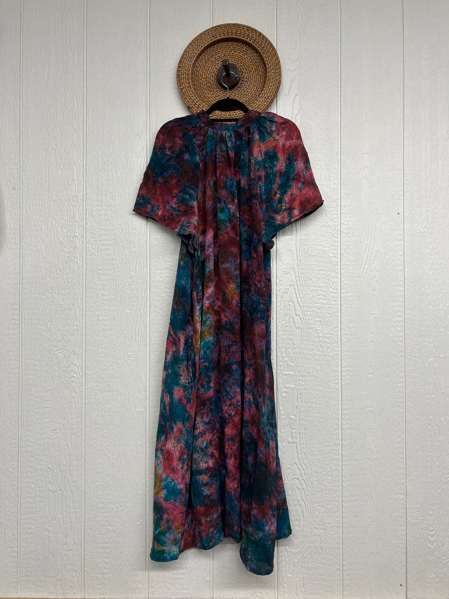 Crepe Sari Summer Woodstock Duster 0626 101