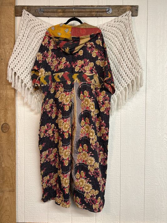 Kantha Zen Hoodie Jumpsuit 0925 259