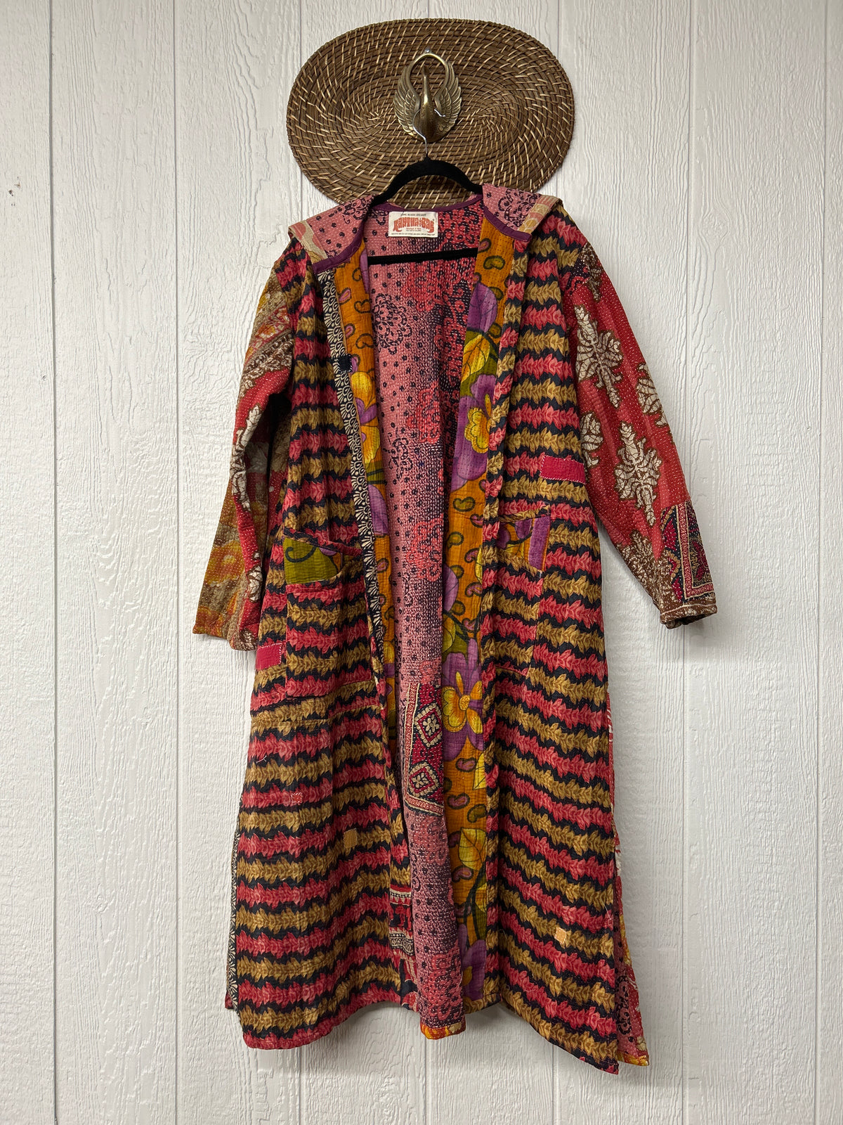 Fine Kantha Rising Sun Coat 1026 038