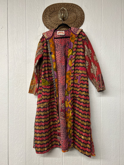 Fine Kantha Rising Sun Coat 1026 038