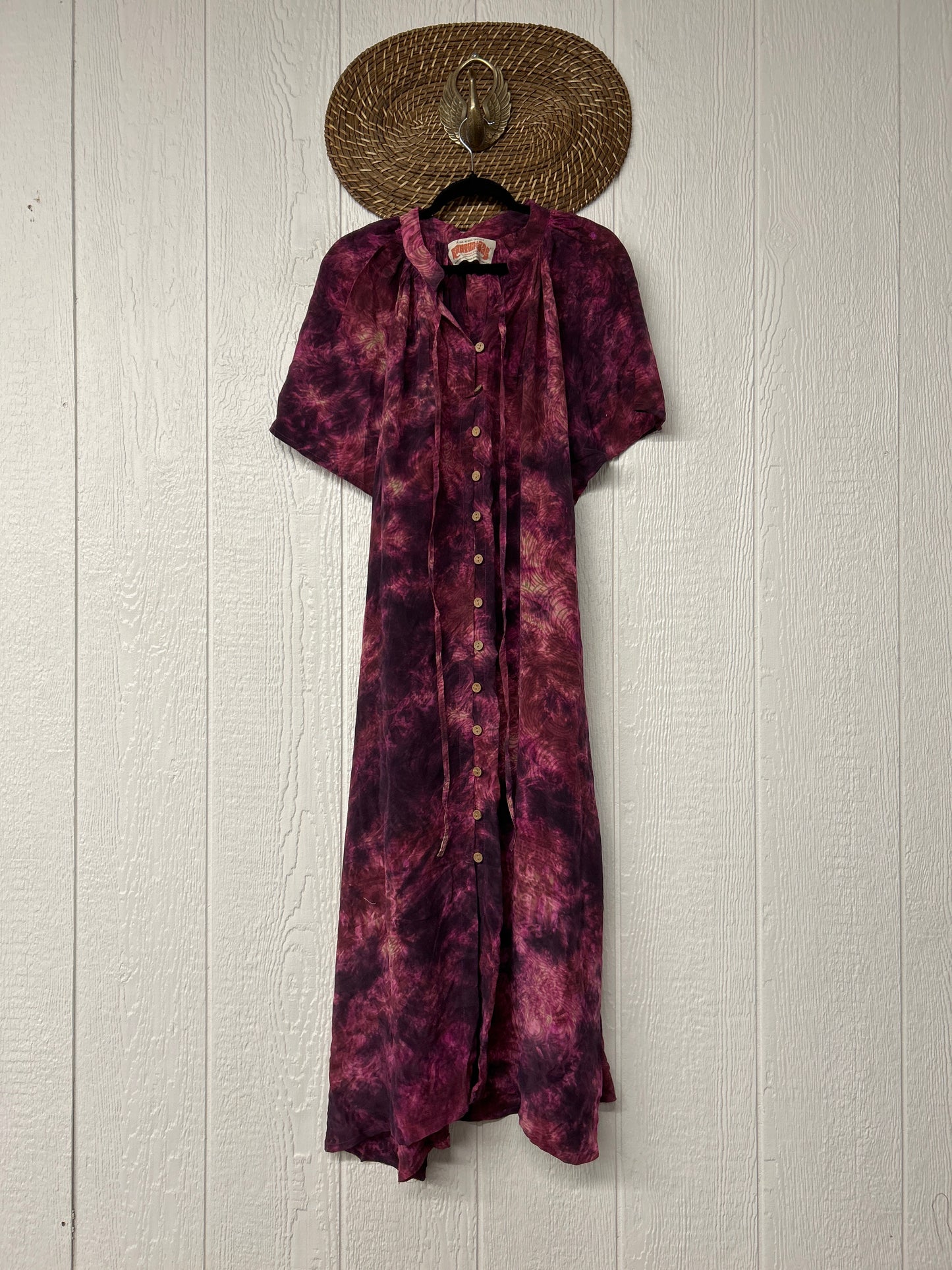 Crepe Sari Summer Woodstock Duster 0626 252