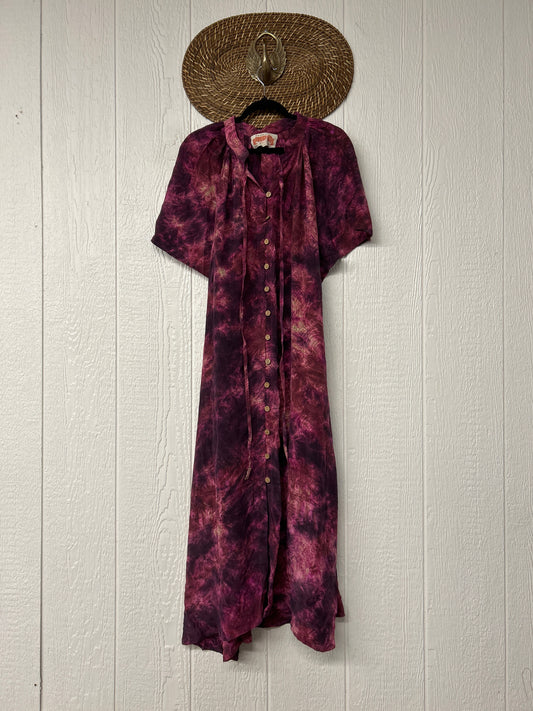 Crepe Sari Summer Woodstock Duster 0626 252